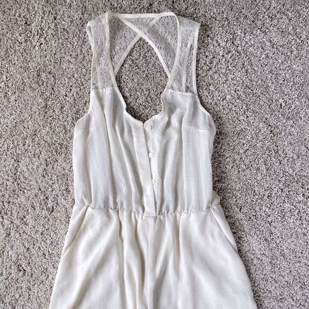 White Romper